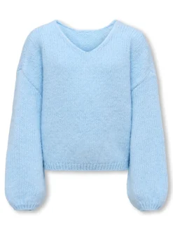 KIDS ONLY Dinea Reversible Striktrøje, , 134-140 cm*Børn Strik & Sweatshirts