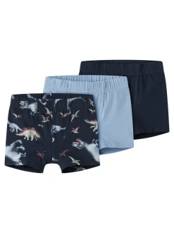 Name It Dino 3-pak Boxershorts, , 92 cm*Børn Undertøj & Nattøj