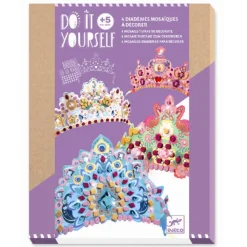 Djeco Diy Prinsesse Diademer, Mosaik