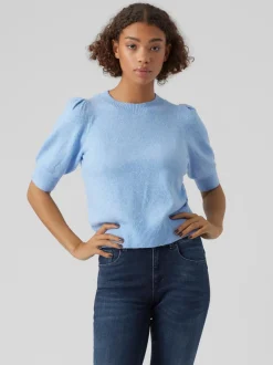 Vero Moda Doffy Kortærmet Striktrøje, , M*Dame Strik & Sweatshirts