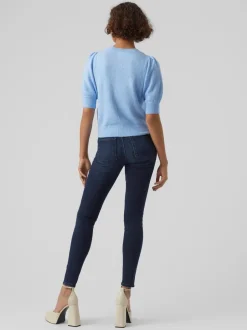 Vero Moda Doffy Kortærmet Striktrøje, , M*Dame Strik & Sweatshirts
