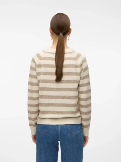 Vero Moda Doffy LS Striktrøje, , M*Dame Strik & Sweatshirts