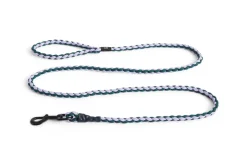 HAY Dog Braided Hundesnor, Lavender/Green