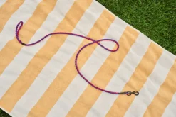 Hot HAY Dog Braided Hundesnor, Red/Blue