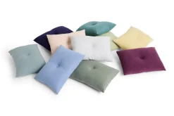 HAY Dot Cushion Linen Pude, , 45x60 cm* Puder