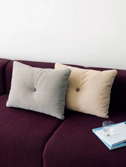 Discount HAY Dot Cushion Steelcut Trio Pude, , 45x60 cm Light Grey