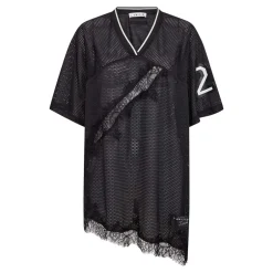Haute L’Amitié Drift Asym Lace T-shirt, , S*Dame T-Shirts & Toppe