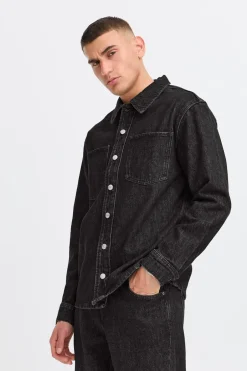 Solid Drip Overshirt, , L* Overshirts
