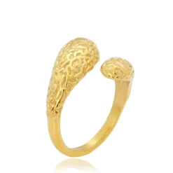 Clearance Sistie 2ND Drops Ring, , 54 Gold Plated