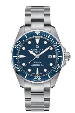 Clearance Certina DS Action Diver C032.607.11.041.00 Herreur, , 43 mm Stål