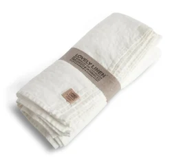 Hot Lovely Linen Dug, , 145x300 cm Off-White