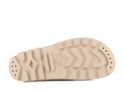 Clearance Palladium Dunlite Riviera Suede Sandaler, , 40 Warm Sand