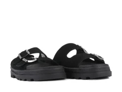 Palladium Dunlite Riviera Suede Sandaler, , 39*Dame Sandaler