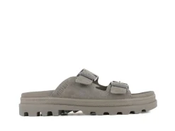 Palladium Dunlite Riviera Suede Sandaler, , 40*Dame Sandaler