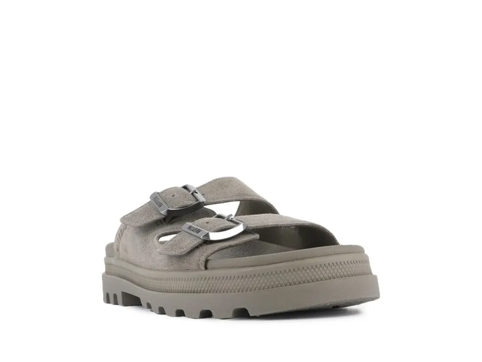 Palladium Dunlite Riviera Suede Sandaler, , 40*Dame Sandaler