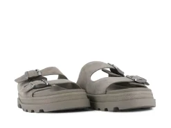 Palladium Dunlite Riviera Suede Sandaler, , 40*Dame Sandaler