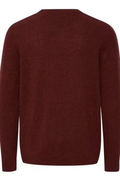 Solid Dyllon Pullover, , XXL Port Melange