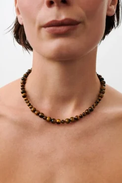 Clearance Pernille Corydon Earth Halskæde, , 28-42 cm Gold Plated