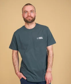 Best ELSK Earth Karma Brushed T-shirt, , XXL Stone Green