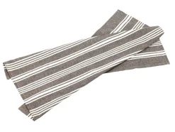 Sale Bastian Eco Stripe Viskestykke, , 50x70 cm Coffee Bean