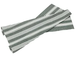 Best Bastian Eco Stripe Viskestykke, , 50x70 cm Forest Green
