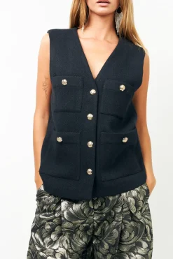 Lollys Laundry Edel Vest, , M*Dame Veste