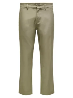 Sale ONLY & Sons Edge Loose Chinos, , W31/L34 Mermaid