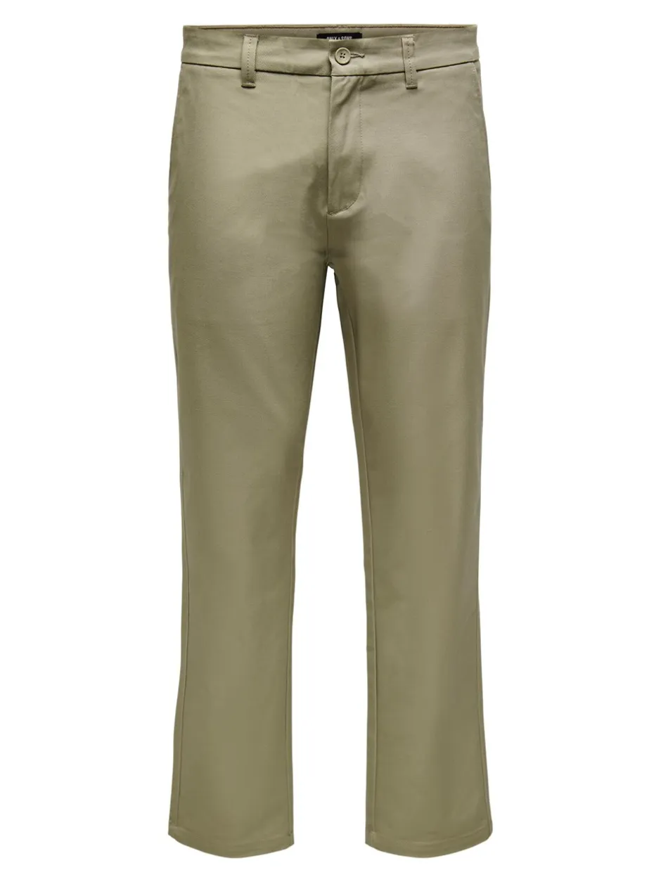 Sale ONLY & Sons Edge Loose Chinos, , W31/L34 Mermaid