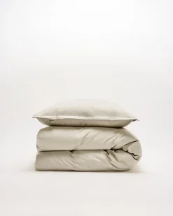 Clearance Nordic Weaving Egyptisk Bomuldssengetøj, , 140x200 cm Sand