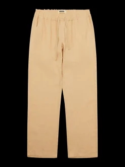 Woodbird Eik Linen Bukser, , L* Bukser & Chinos