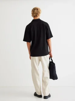 Woodbird Eik Linen Bukser, , L* Bukser & Chinos