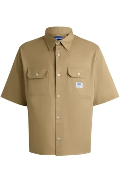 Hugo Blue Ekyno Skjorte, , XS* Skjorter