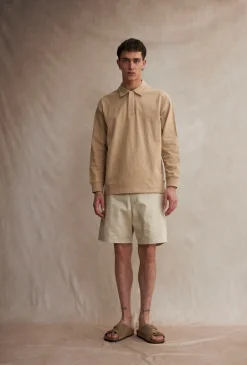 Hot Solid Eldric Shorts, , XL Oatmeal