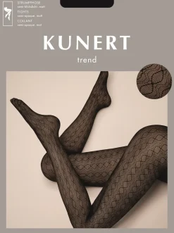 Online KUNERT Elegant Wave Strømpebukser, , 38/40 Black