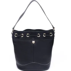 Clearance Adax Elena Bucket Bag, Sort
