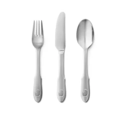 Outlet Georg Jensen Elephant Børnebestik, Blank, 3 Dele