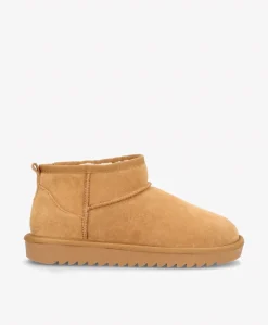 Outlet Shoedesign Copenhagen Elina Low Bamsestøvler, , 39 Camel