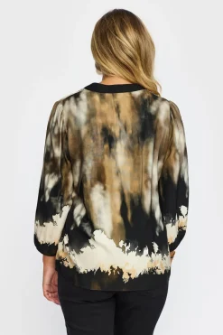 2-Biz Eline Bluse, , XL*Dame Bluser & Skjorter