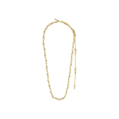 Online Pilgrim Eliyah Halskæde, , 38+15 cm Gold Plated