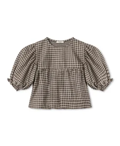 Online Fliink Ella Bluse, , 110 cm Sandshell/Coffee Bean