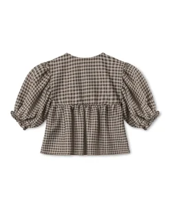 Online Fliink Ella Bluse, , 110 cm Sandshell/Coffee Bean