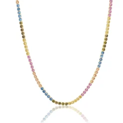 Online Sif Jakobs Jewellery Ellera Grande Halskæde, , 43 cm Guld/Multi