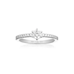 Sif Jakobs Jewellery Ellera Uno Grande Ring, , 54*Dame Ringe