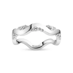 Discount Sif Jakobs Jewellery Ellera Waves Altro Ring, , 58 Silver