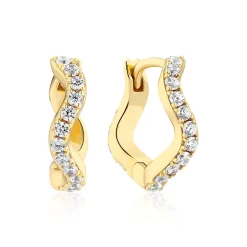 Sif Jakobs Jewellery Ellera Waves Medio Øreringe,*Dame Øreringe
