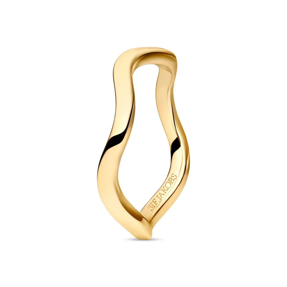 Sif Jakobs Jewellery Ellera Waves Pianura Ring, , 54*Dame Ringe
