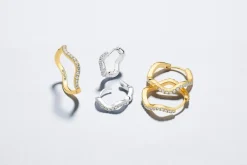Sif Jakobs Jewellery Ellera Waves Ring, , 52*Dame Ringe