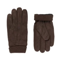 MJM Elliot Suede Handsker, , L/XL Brown