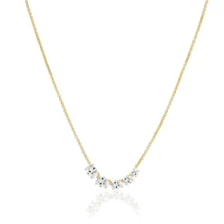 Sif Jakobs Jewellery Ellisse Cinque Halskæde, , 45 cm*Dame Halskæder