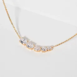 Sif Jakobs Jewellery Ellisse Cinque Halskæde, , 45 cm*Dame Halskæder